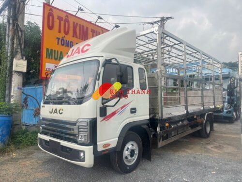 Xe Jac N350SL Thùng Mui Bạt Bửng Nâng 6M3